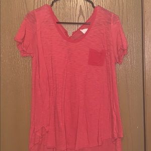 Anthropologie short sleeve blouse.